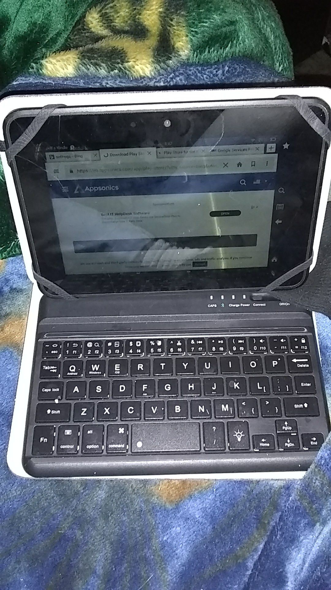 Kindle fire And keyboard