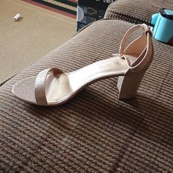 Gold heels