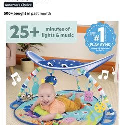 Nemo baby play mat with lights and sounds