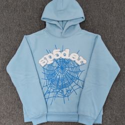Baby Blue Spider Hoodie
