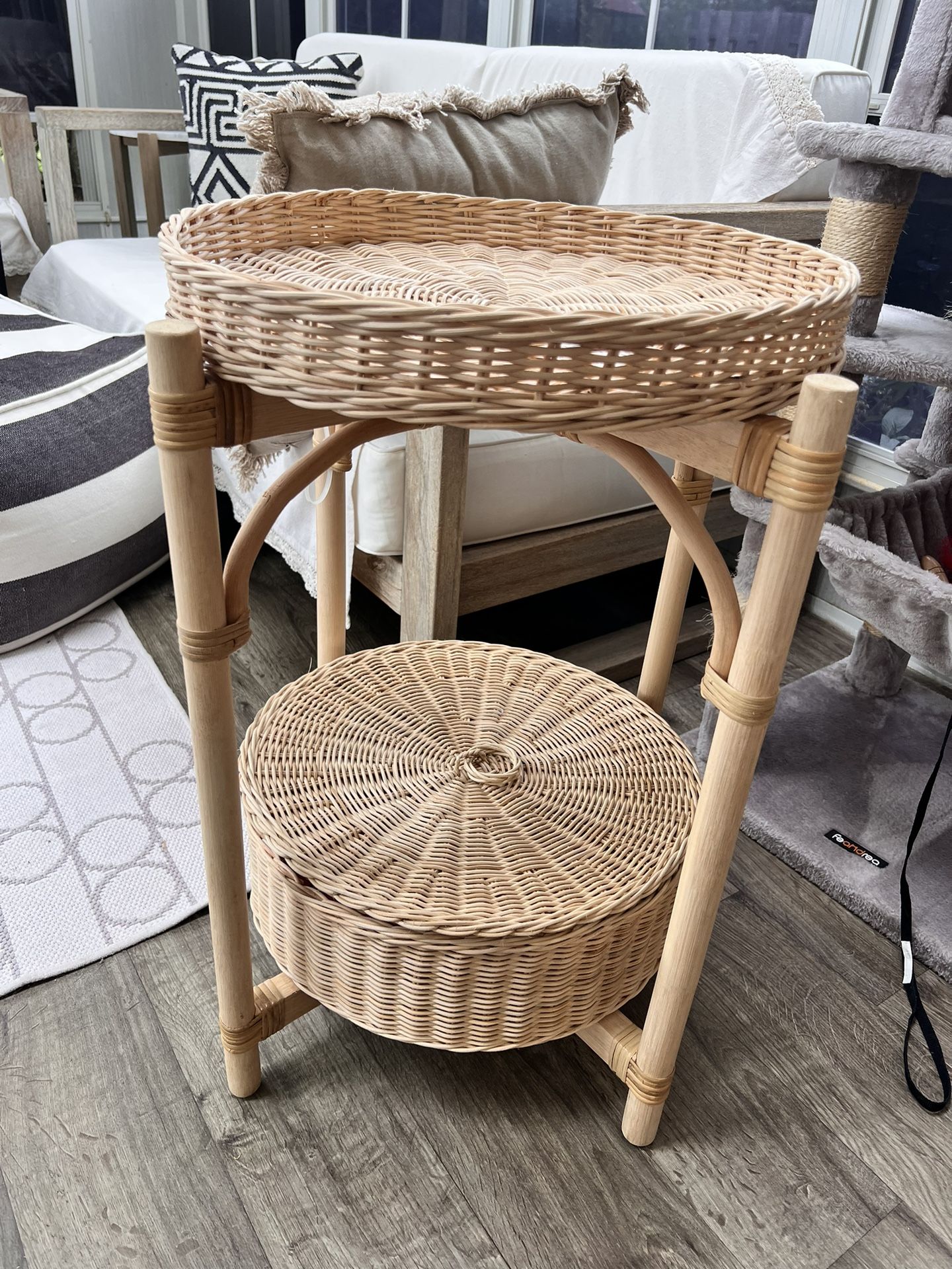 TOLKNING nightstand, handmade, 20 ½" / ikea