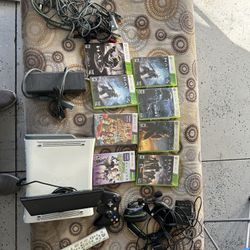 Xbox 360 +kinect+ Games+ Turtle Beach+accessories 