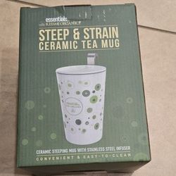 Steep & Strain Ceramic Tea Mug