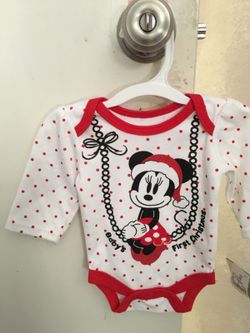 Brand new newborn Christmas onsie for $4