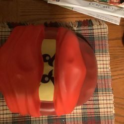 Lego Ninjago Kai Halloween Mask, adjustable strap,  dry clean and only had on display