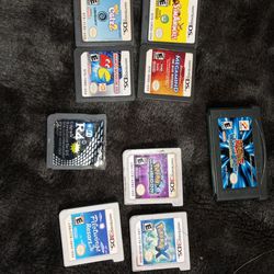 3D/3DS Nintendo Games And 1 Yu-Gi-Oh Game 