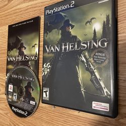 PS2 Van Helsing Sony PlayStation 2 Complete With Registration Card
