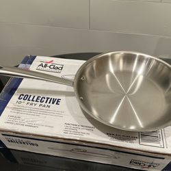 All Clad Collective Stainless Steel 10” Fry Pan 