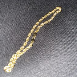 10K Rope Bracelet 