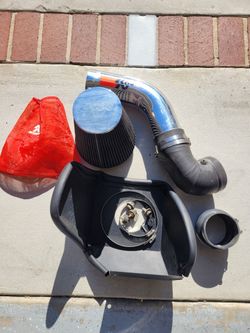 K&N cold air intake system.