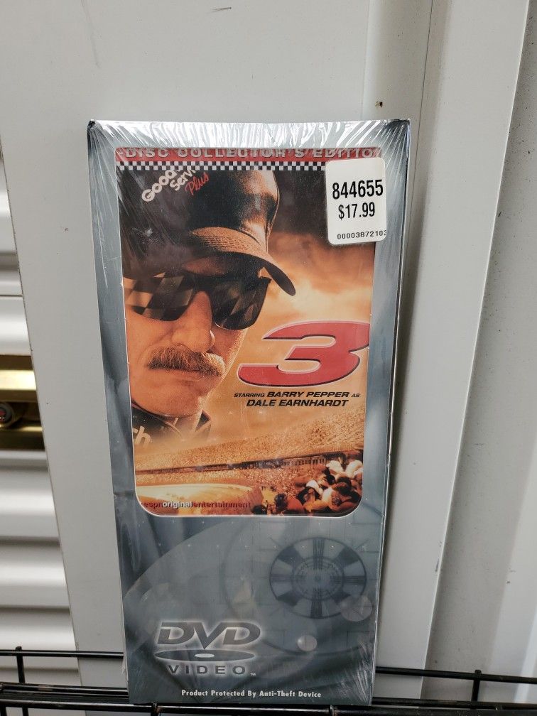 NEW 2-Disc DVD "3: The Dale Earnhardt Story" NASCAR