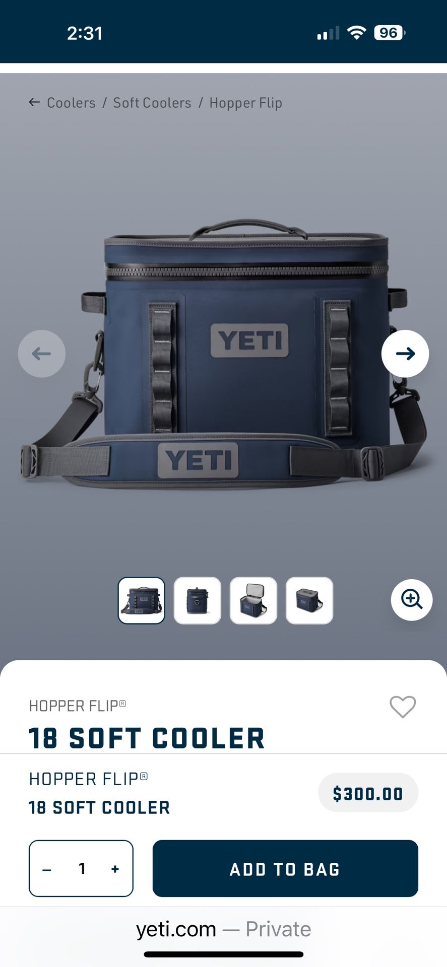Yeti Hopper Flip 18 Brand New In Box