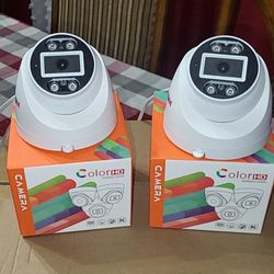 2 CAMARAS D SEGURIDAD-SURVEILLANCE SYSTEMS🔥SPECIAL DEAL🔥 