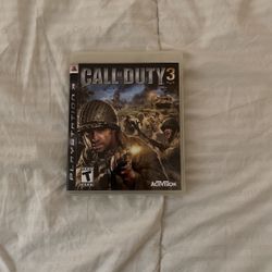 Call Of Duty 3 PS3 