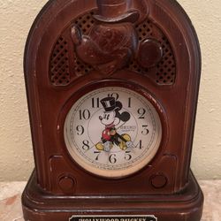 Antique Mickey Alarm Clock Made In Japan 