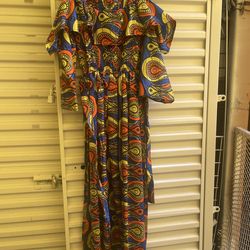 African Long Dress
