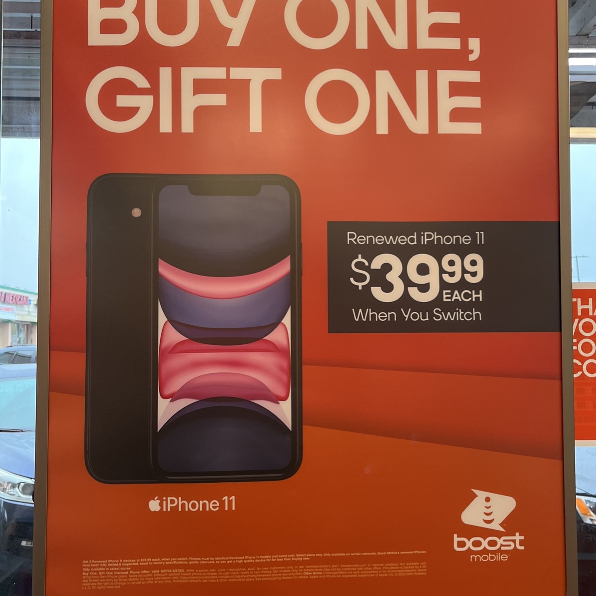 buy one gift one iPhone 11