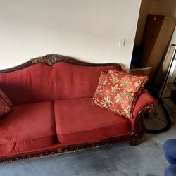 Couch, Loveseat, and Rug.