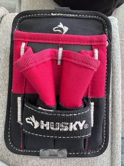 Husky tool belt pouch