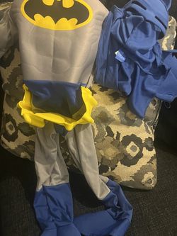 Batman Costume Size 3t