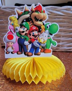 Super Mario Bros Centerpieces