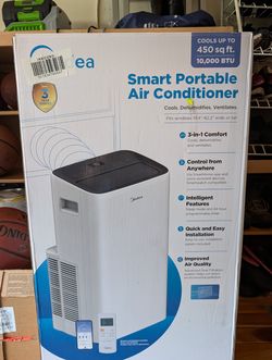 Midea 10,000 BTU Smart Portable Air Conditioner - Like New