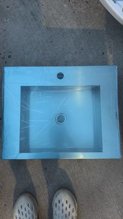 Single Bowl Stainless Steel Drop-In Sink – Open Box