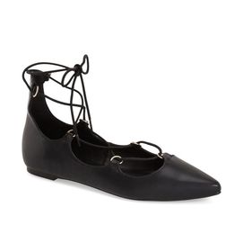 Topshop Ghillie Flats