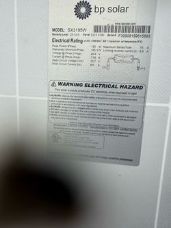 Solar panels