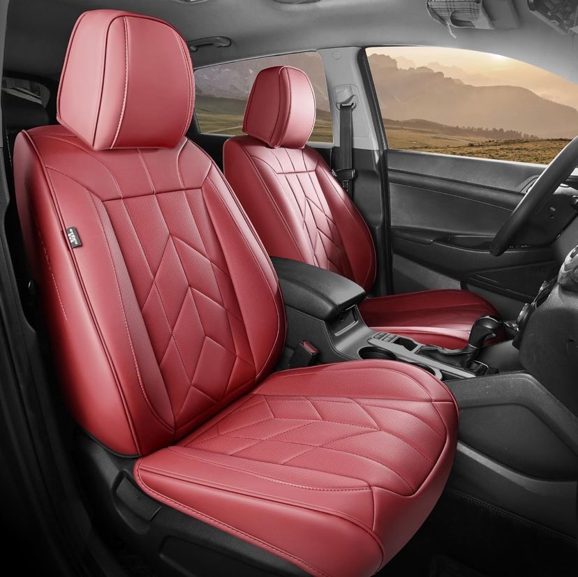 Brand New Universal Car Seat Cover Wine Red Color