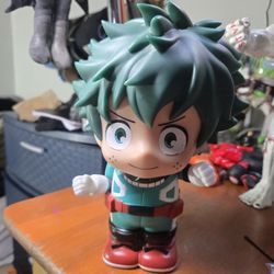 Monogram My Hero Academia Deku Figural Coin Bank. 