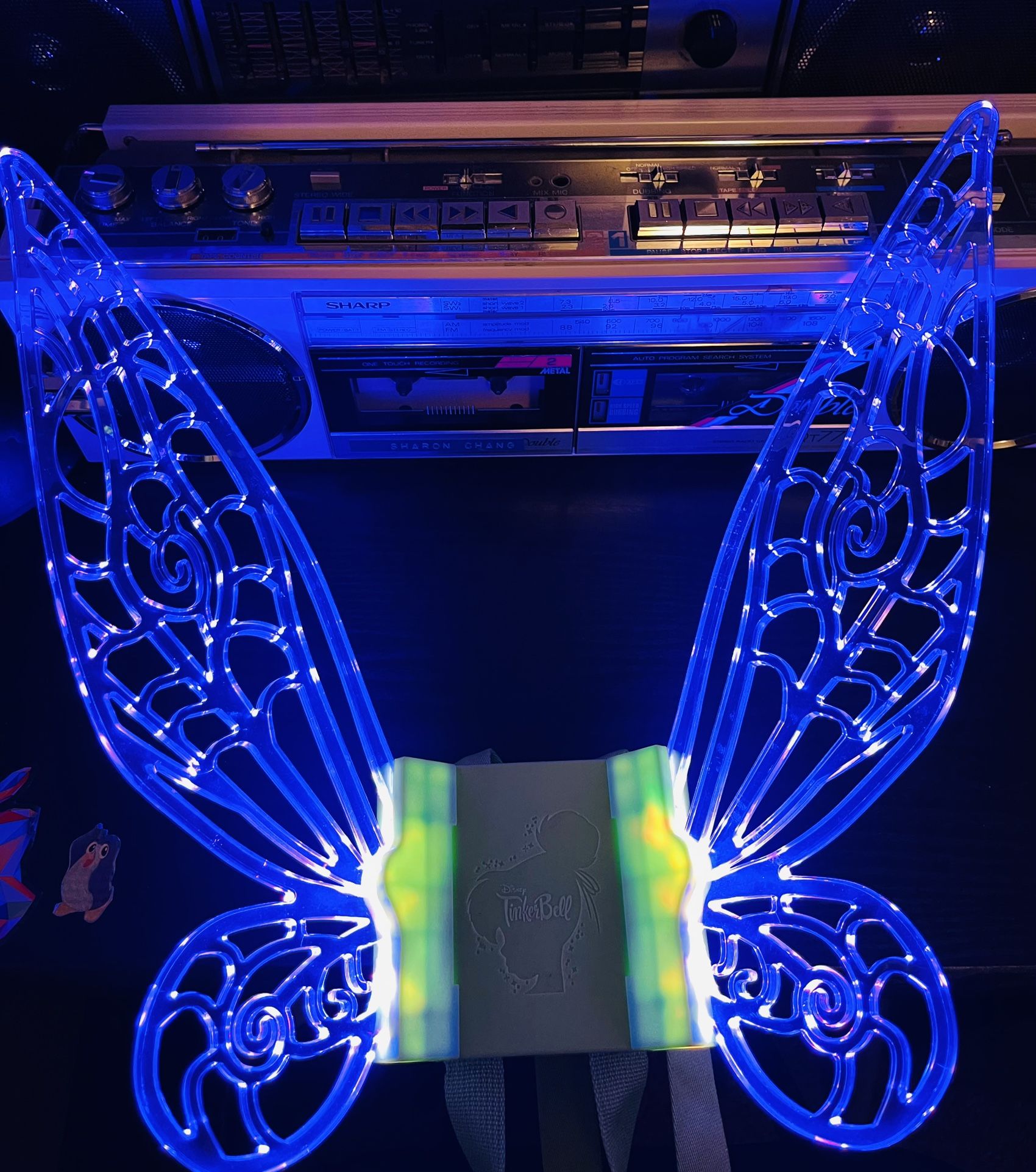 DISNEY LIGHT UP TINKERBELL WINGS 14”