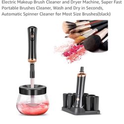 Electric Makeup Brush Cleaner and Dryer.