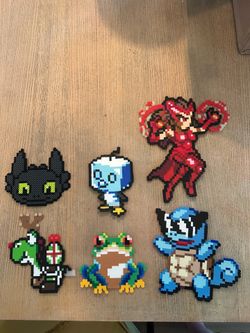 Perler bead art