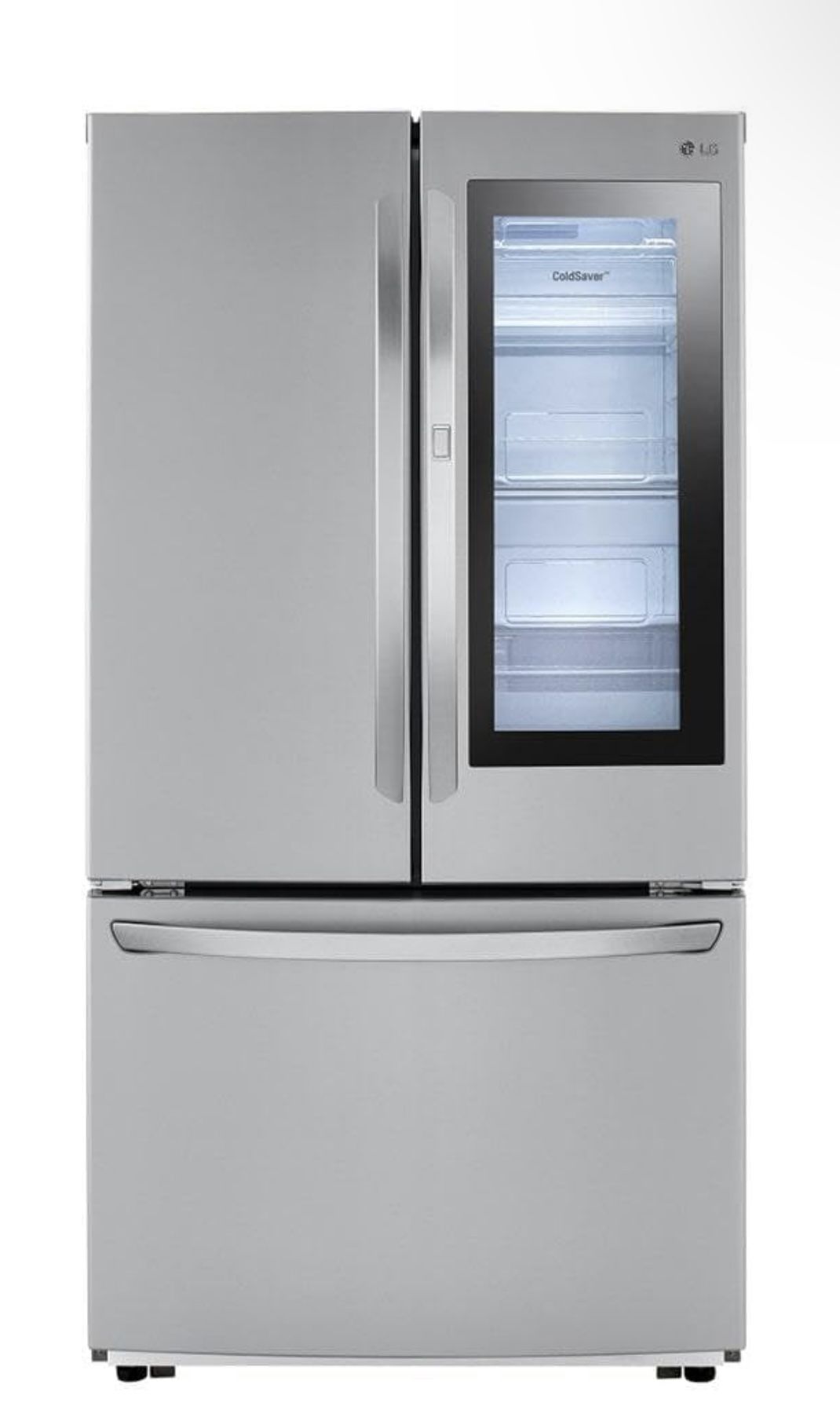 LG LFCS27596S 27 Cu.Ft. Door-in-Door InstaView French-Door Refrigerator