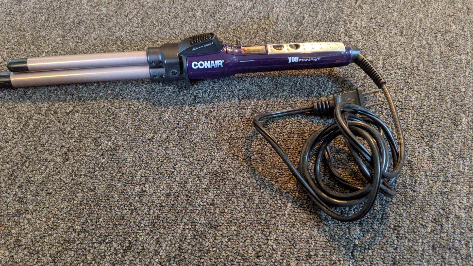Wrap and Wave Hair Curling iron