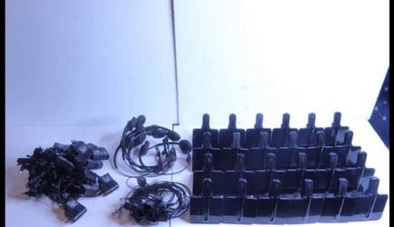 Lot of 24 Plantronics C054 Wireless Headsets, Phone Jack, Headbands