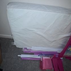 Princess Toddler Bed Complete $100