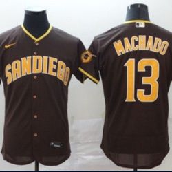 STITCHED MANNY MACHADO SAN DIEGO PADRES BASEBALL JERSEY