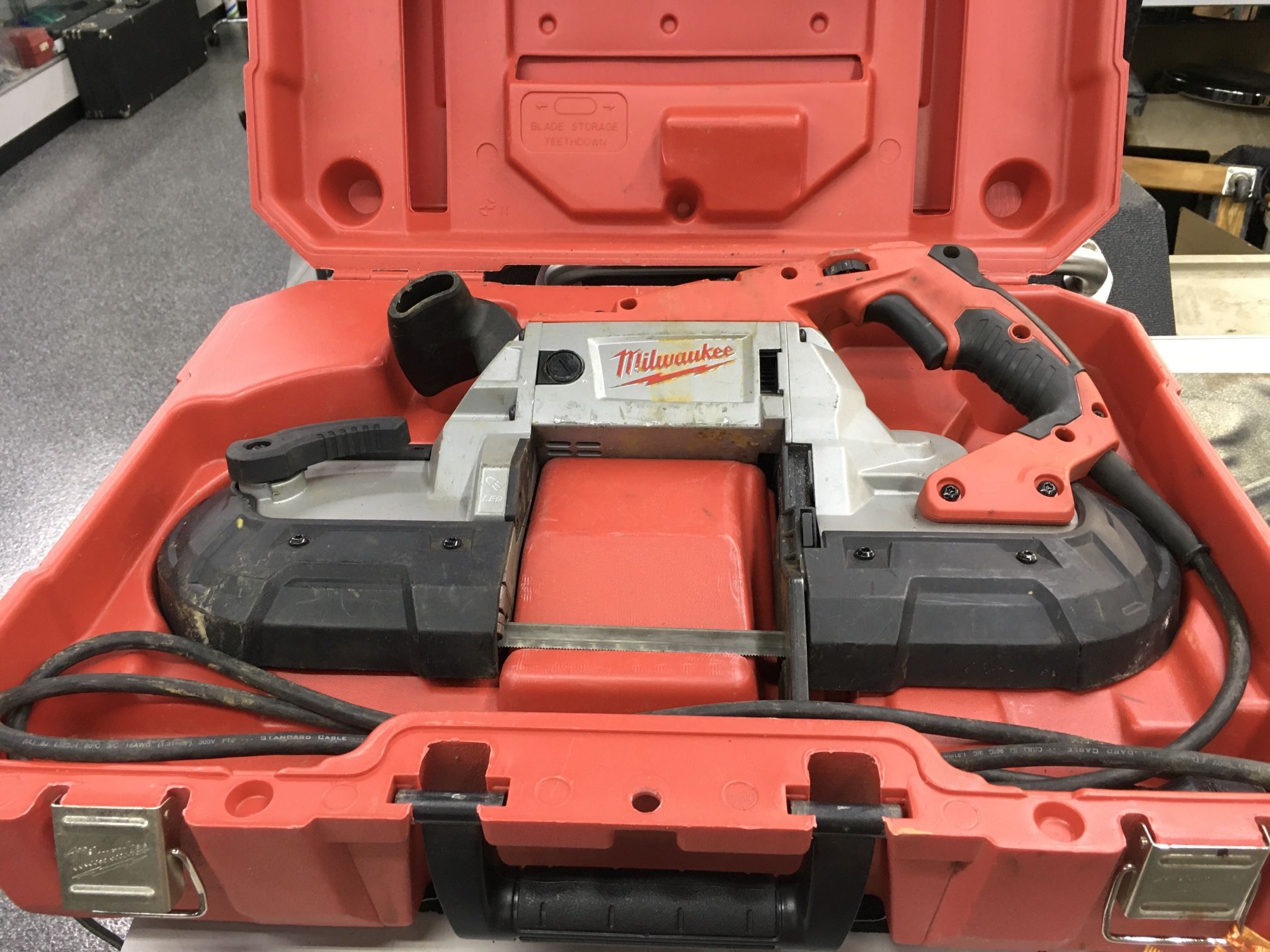 Milwaukee Bandsaw In Box
