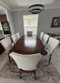 Hardwood Dinning table 8 seater