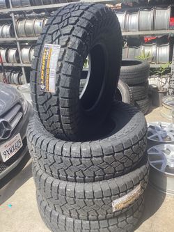 37/1250/18 LIONHART Kilima AT NEW TIRES