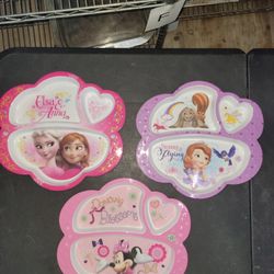 Disney Kids Plates 