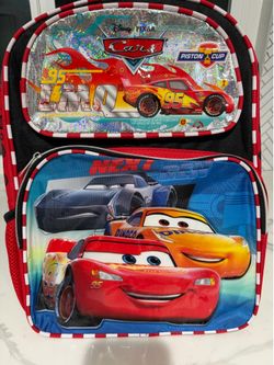 Cars backpack 16”