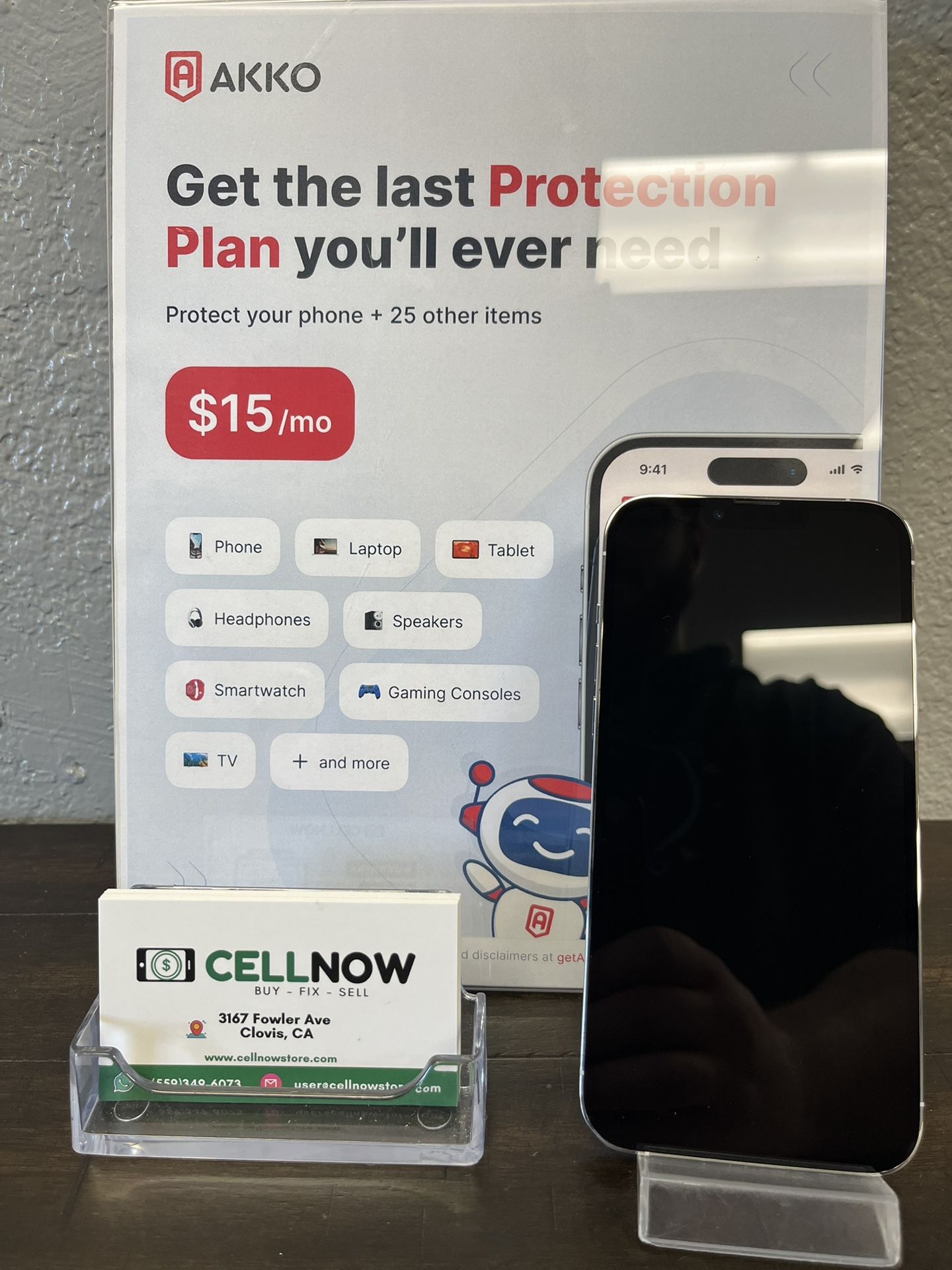 iPhone 13 Pro Max unlocked 512 GB silver used