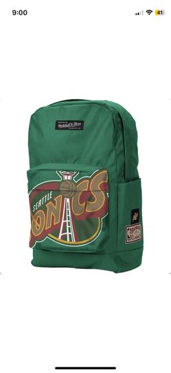 Brand New Mitchell And Ness Seattle SuperSonics Backpack