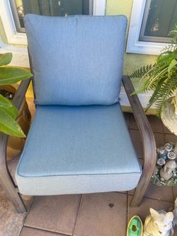 Patio chair cushions