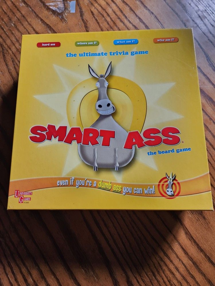 Smart Ass Board Game 