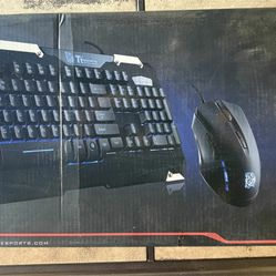 Thermaltake Commander Gaming Gear Keyboard Mouse Combo 