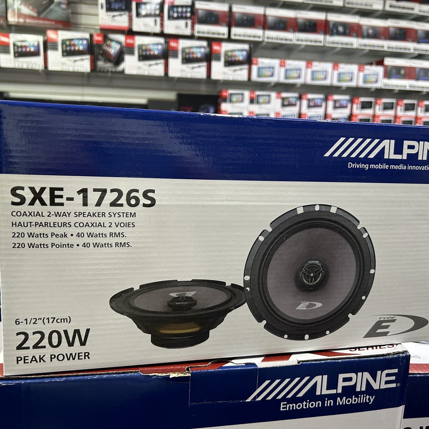 Alpine 6 1/2 Inch Speakers